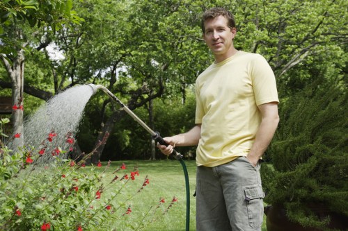 Seasonal hedge cutting service in Lower Morden with clean lines