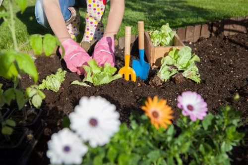 Load-based garden waste removal example in Lower Morden